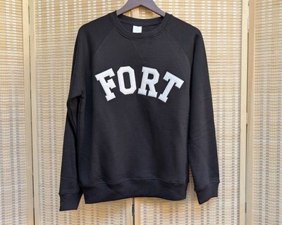 Black FORT Crewneck