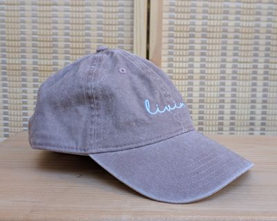 Mauve LIVIN Acid Wash Cap