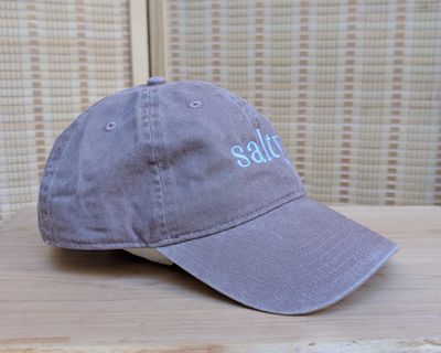 Mauve SALTY Acid Wash Cap