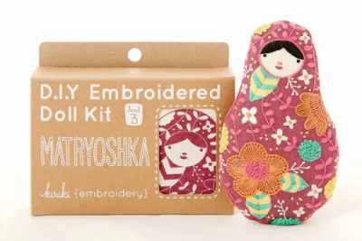 Matryoshka Embroidery Kit