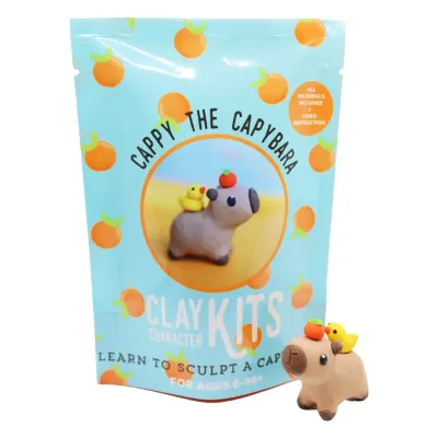 Cappy the Capybara DIY Clay Kit