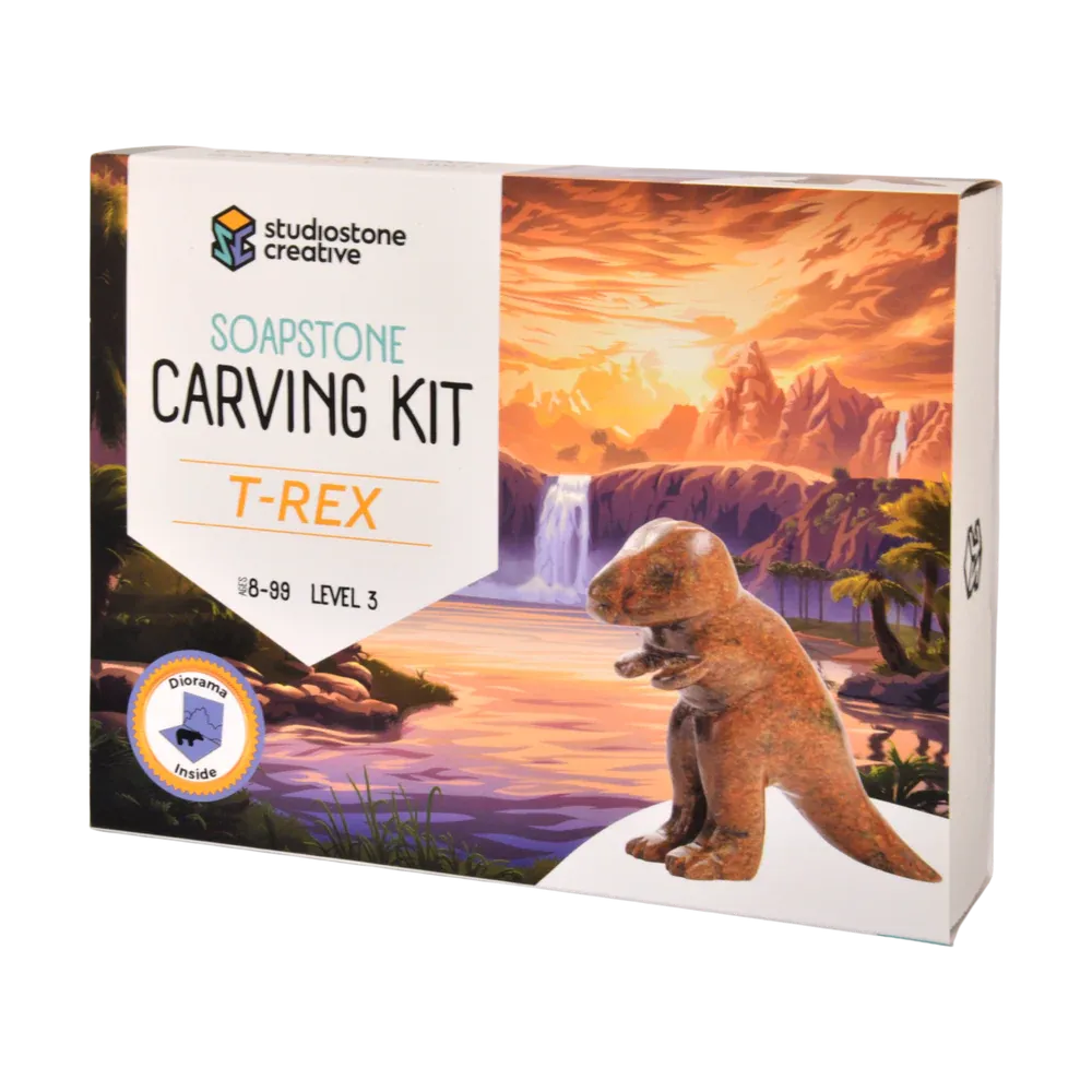 910 Studiostone T-Rex Soapstone Kit