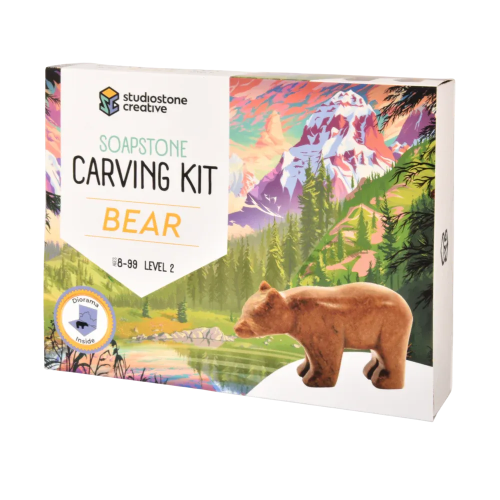 Bear Soapstone Kit