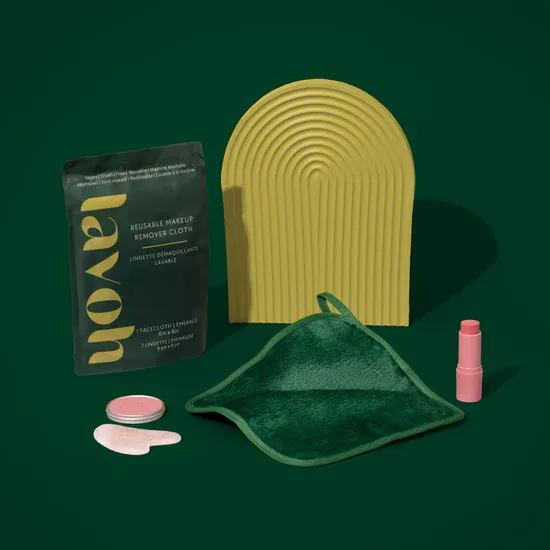 1614 Lavoh Facecloth Emerald