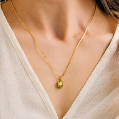 878 Lovers Tempo Birth Stone Necklace - November
