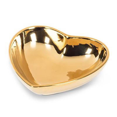146 Abbott Gold Heart Bowl