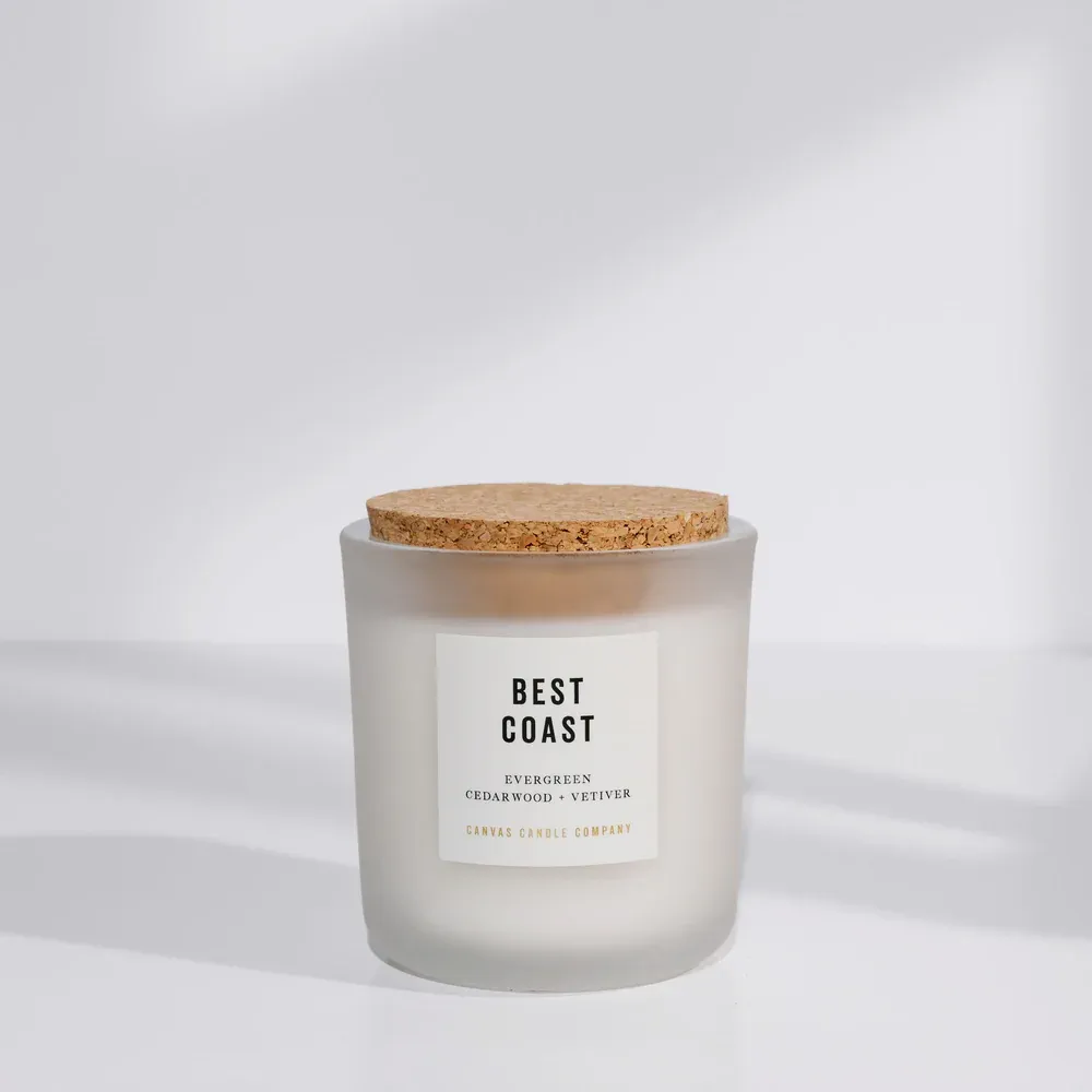1422 Canvas Candle Co.  Best Coast Candle