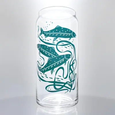 Salmon Beer Glass