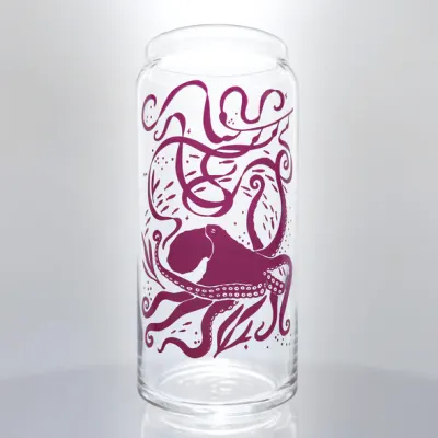 Octopus Beer Glass