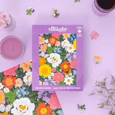 Midnight Blooms Puzzle 500pc