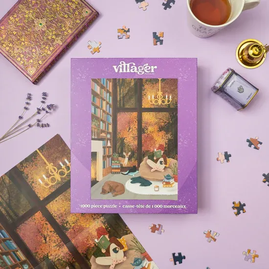 Dream Library Puzzle 1000pc