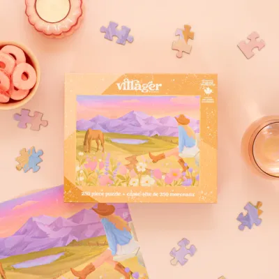 975 Villager Puzzle "Rockies Meadow" 250pc