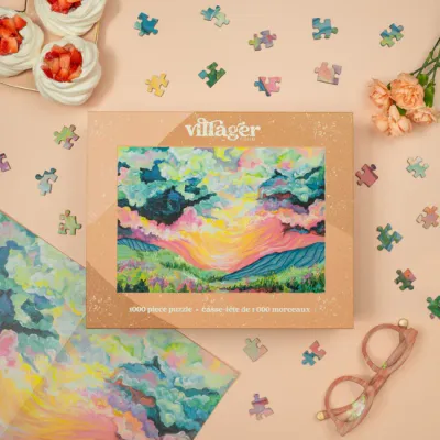 976 Villager Puzzle "Daybreak" 1000pc