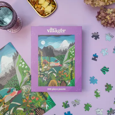 989 Villager Puzzle "Rockies Explorer" 500pc