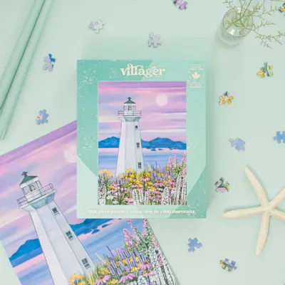 991 Villager Puzzle "Harbour Lighthouse" 1000pc