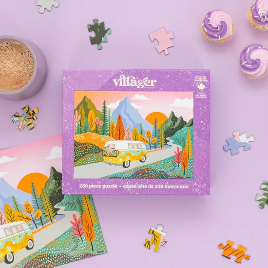 983 Villager Puzzle "Road Trip" 250pc