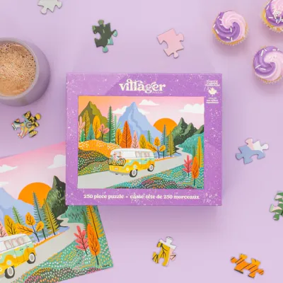 983 Villager Puzzle "Road Trip" 250pc