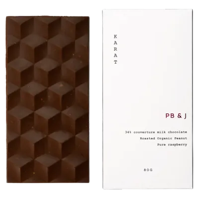 Peanut Butter &amp; Jelly Chocolate Bar