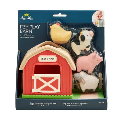 570 Itzy Ritzy Itzy Play Barn - Spill &amp; Fill Activity Toy