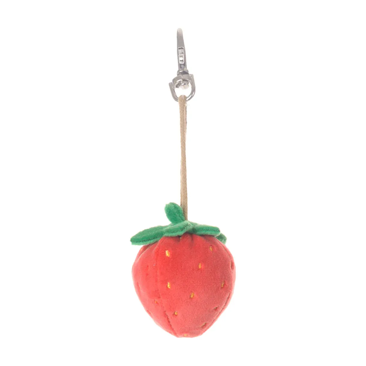 518 Bukowski Red Strawberry Bag Charm