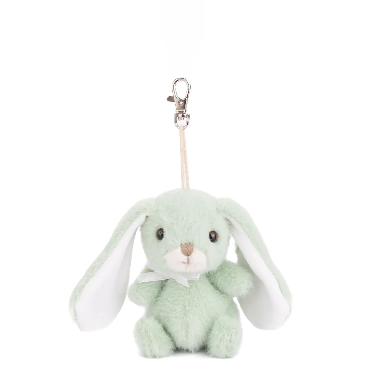 500 Bukowski Bouncy Bunny Bag Charm - Lime Green
