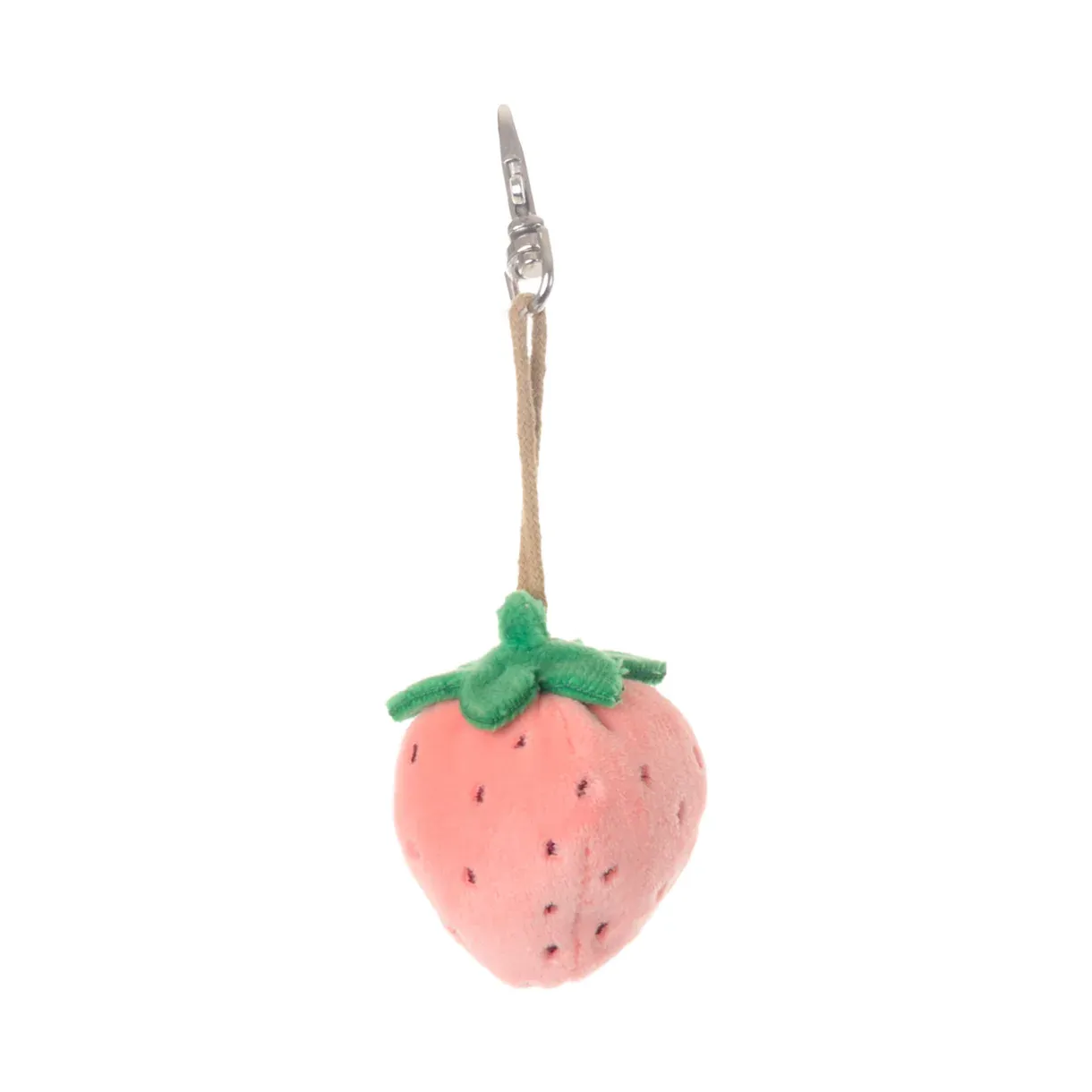 517 Bukowski Pink Strawberry Bag Charm