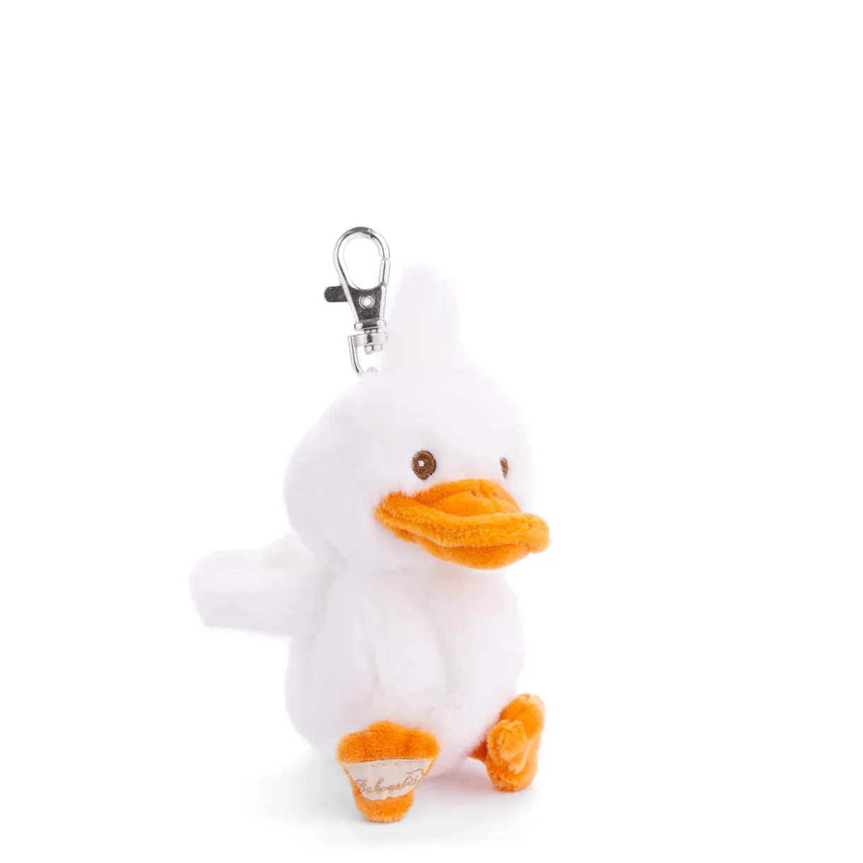 White Quack Bag Charm