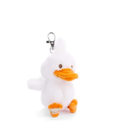 White Quack Bag Charm