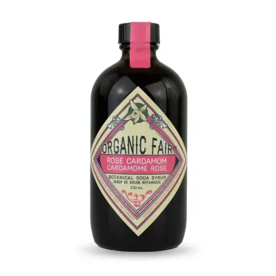 Rose Cardamom Soda Syrup 250ml