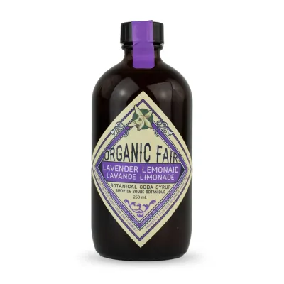 Lavender Lemonbalm Lemonaide Soda Syrup 250ml