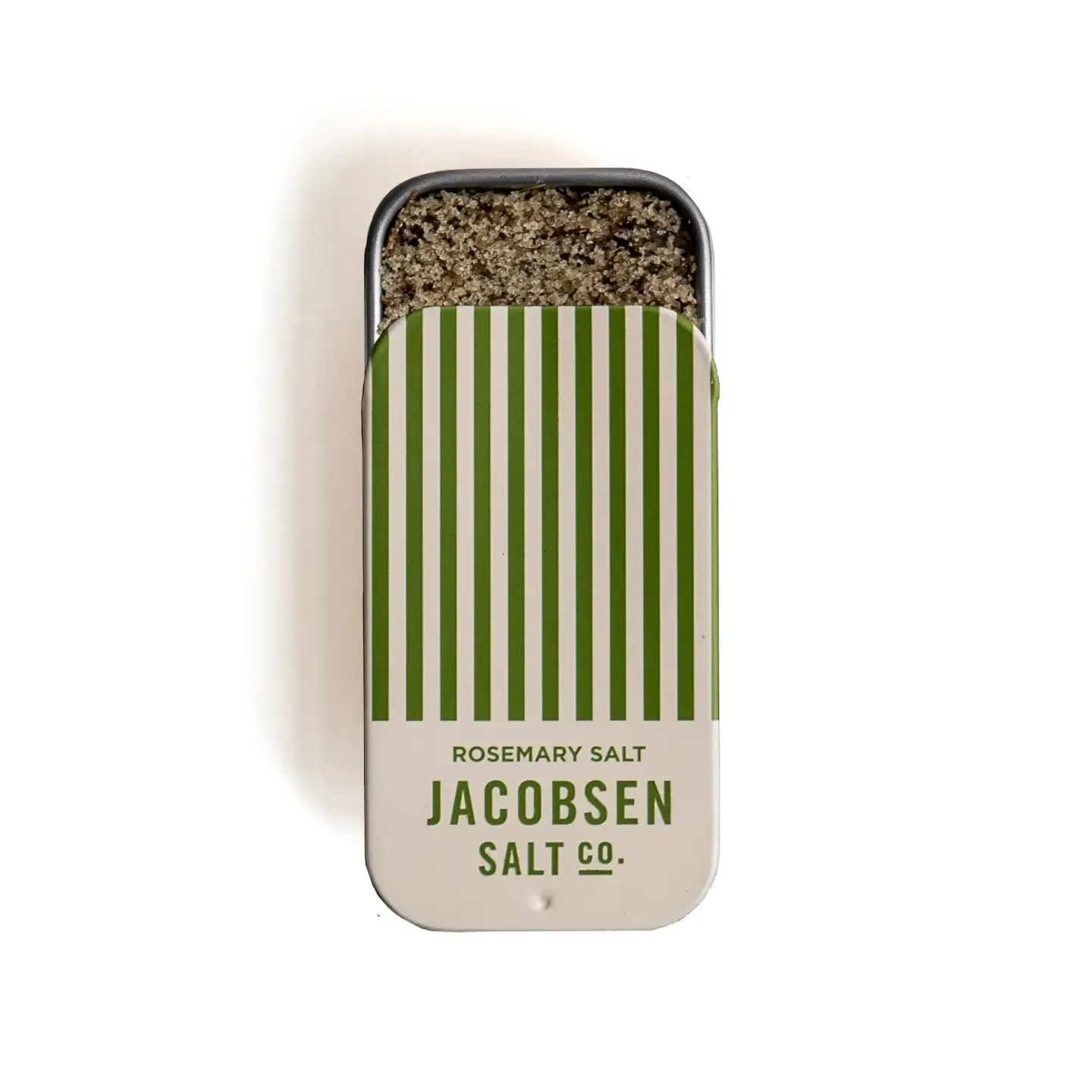 1239 Jacobsen Salt Co. Infused Rosemary Sea Salt Slide Tin
