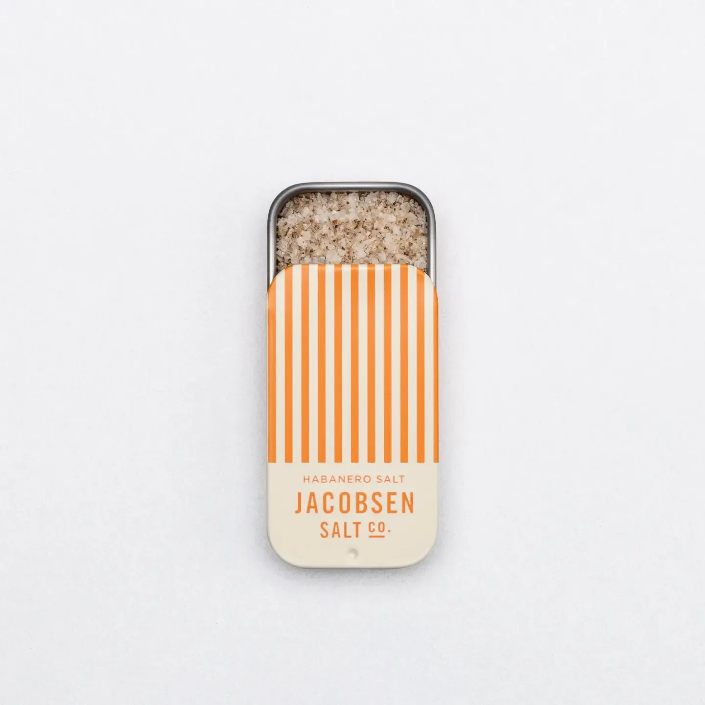 1243 Jacobsen Salt Co. Infused Habanero Sea Salt Slide Tin