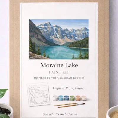 Moraine Lake Paint Kit
