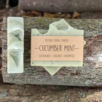 1305 Botany Barn Canada Bar Soap Cucumber Mint