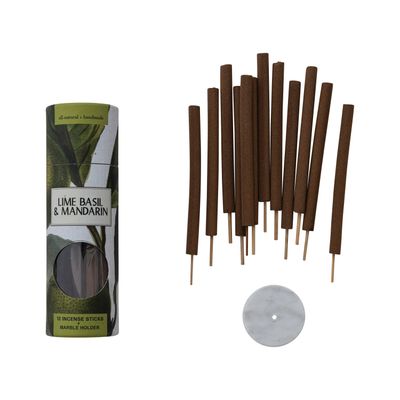 4127 Creative Coop Incense Sticks- Lime &amp; Mandarin 
