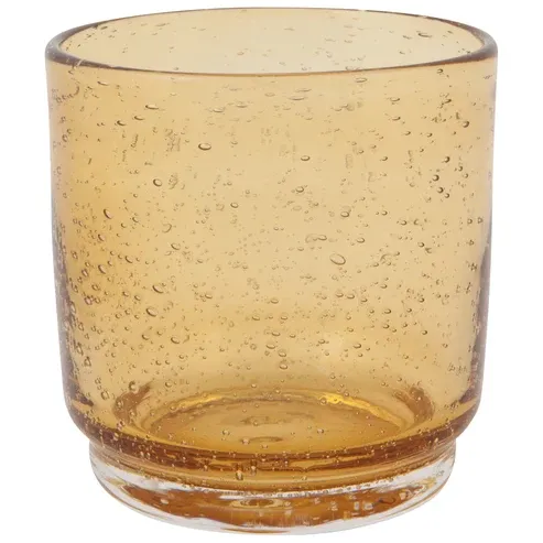 709 Danica 12oz Bubbled Amber Tumbler
