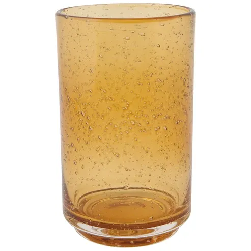 Bubbled Amber Tumbler 17oz