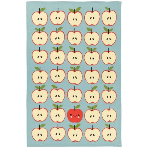 726 Danica Dish Towel "Apple A Day"