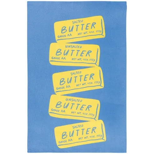 729 Danica Dish Towel "Butter Sticks"