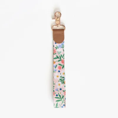 Pink Meadows Wristlet
