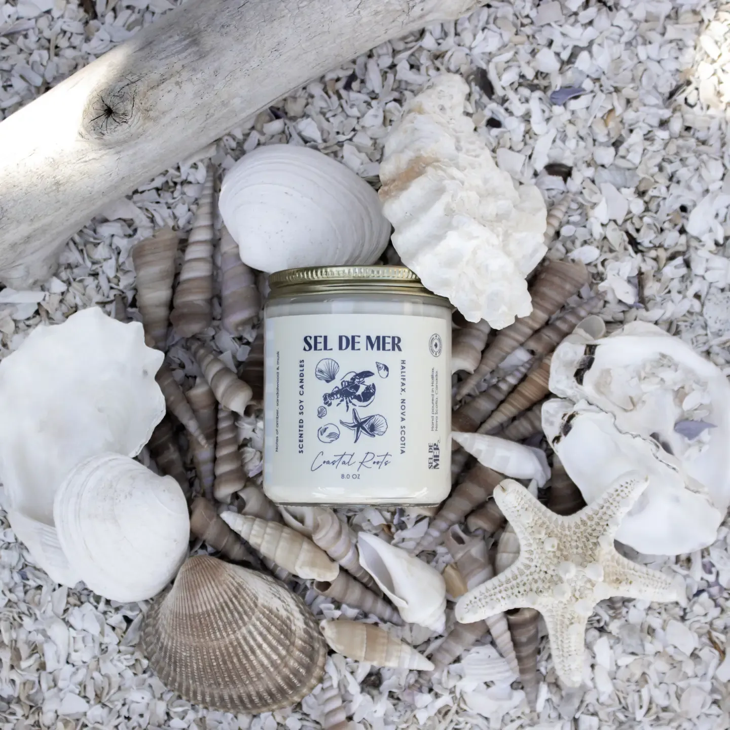 771 Sel De Mer Candle "Coastal Roots"
