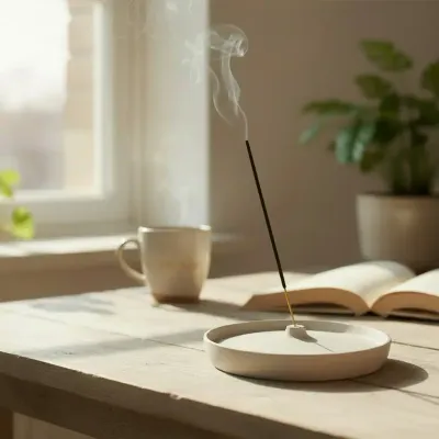 780 Wind + Willow Co. Incense Holder - Natural Stone