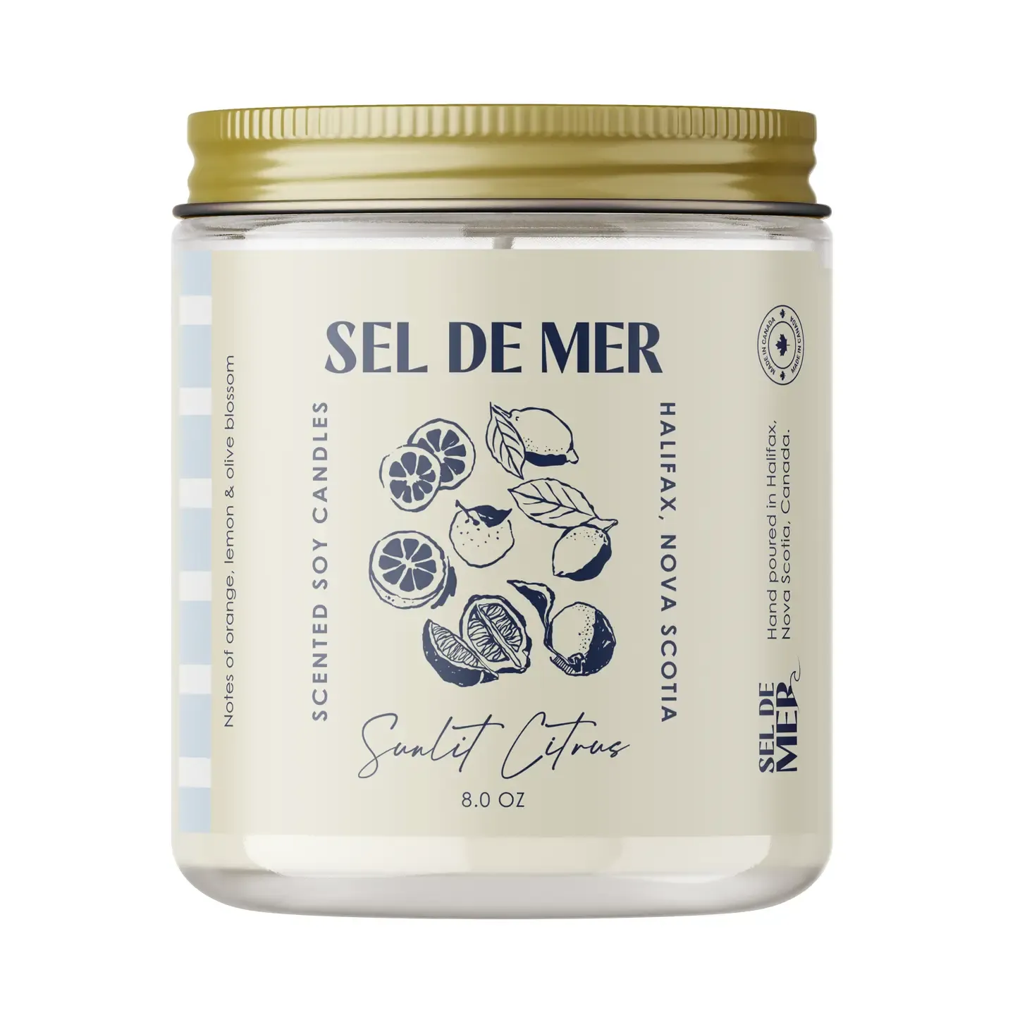 769 Sel De Mer Candle "Sunlit Citrus"