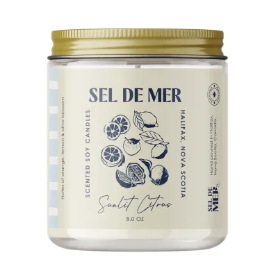 769 Sel De Mer Candle "Sunlit Citrus"