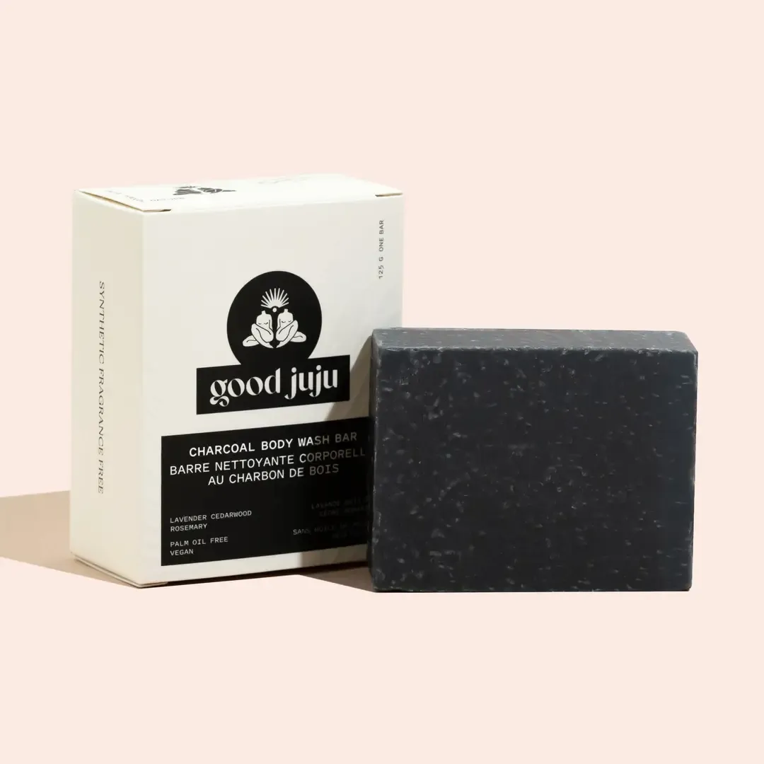 786 Good Juju Charcoal Body Wash Bar