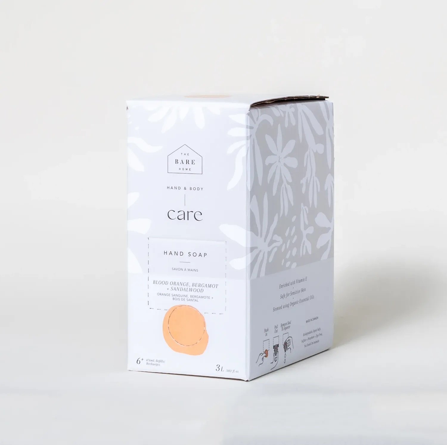 Blood Orange, Bergamot &amp; Sandalwood Hand Soap Refill Station