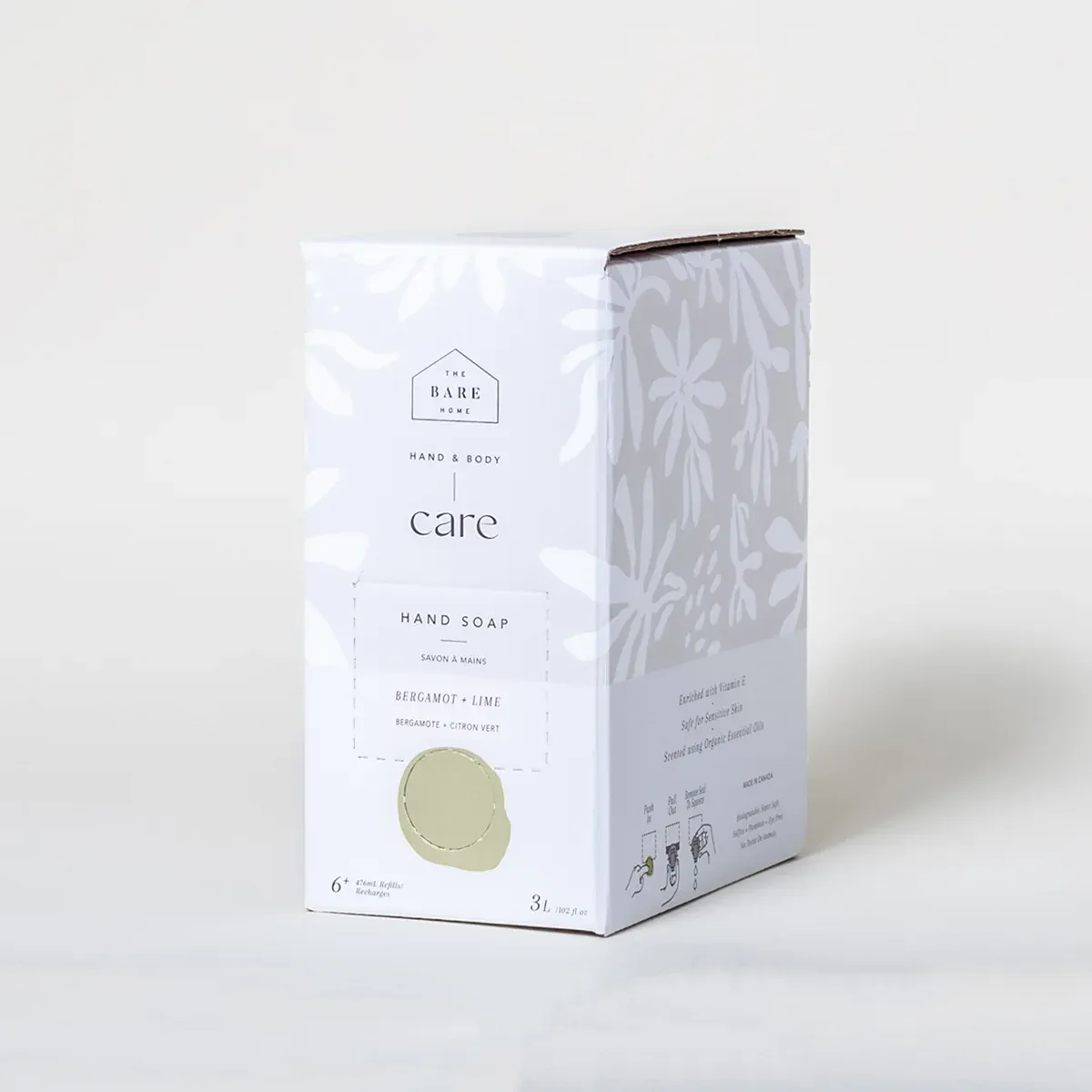 Bergamot &amp; Lime Hand Soap Refill Station