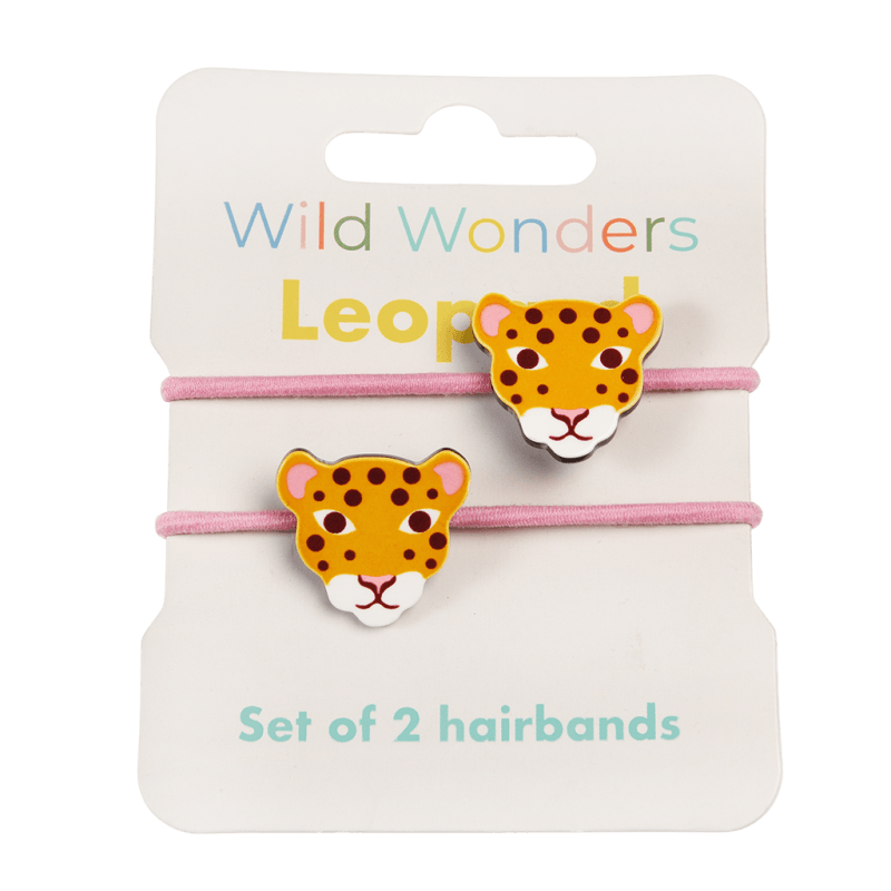 459 Rex London Leopard Hair Ties - Wild Wonders