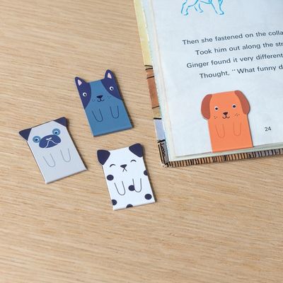 464 Rex London Magnetic Dog Bookmarks - 4pk