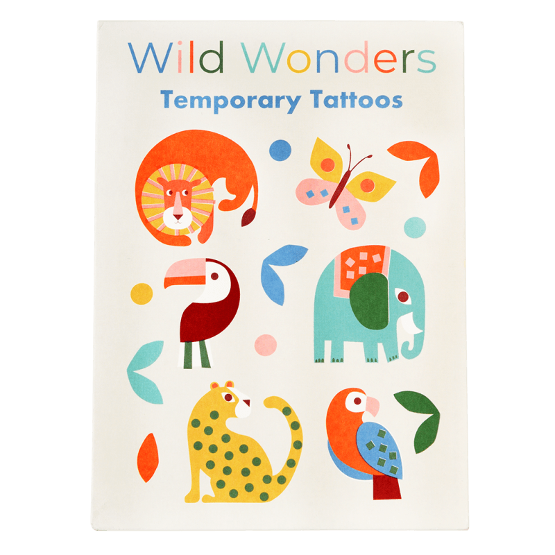457 Rex London Temporary Tattoos - Wild Wonders